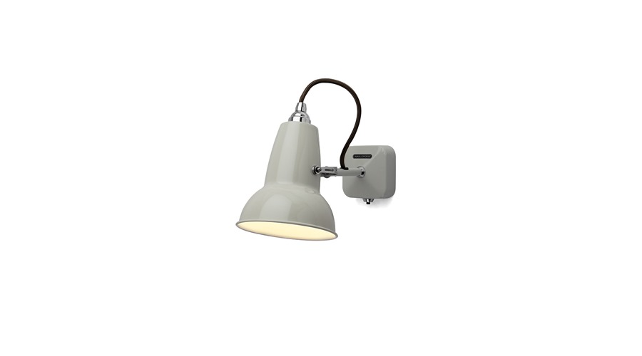 anglepoise væg linen white